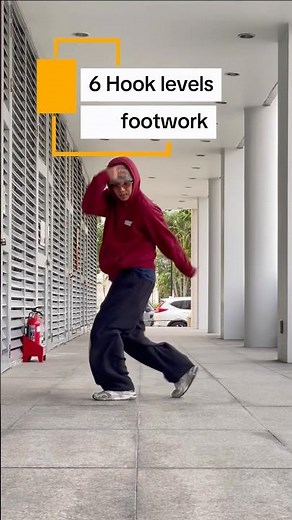 6 hook levels part1 #041 | Breaking Tutorial #breaking #bboy #breakdance #footwork #shorts