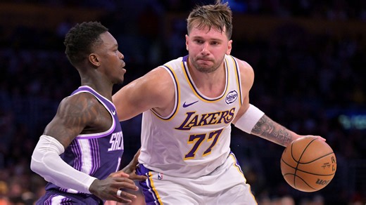 Lakers' Luka Doncic puts Dennis Schroder in place with troll move