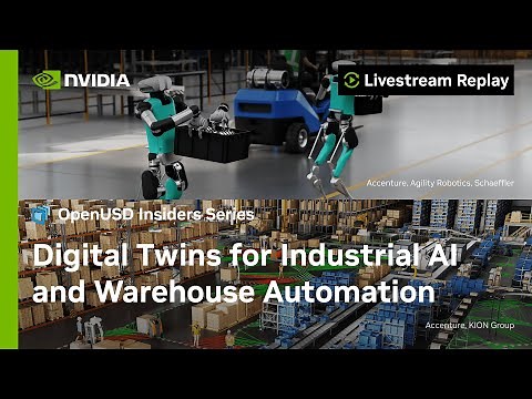 Digital Twins for Industrial AI and Warehouse Automation