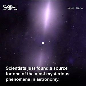 312K views · 1.8K shares | We just found a source for one of the most mysterious phenomena in astronomy | The Secrets Of The Universe | Facebook