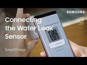 How to connect Samsung SmartThings Water Leak Sensor | Samsung US