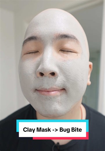 I use 92% of my clay masks for my bug bites and the other 7% for actual full face masking Dont ask me why I keep getting bug bites