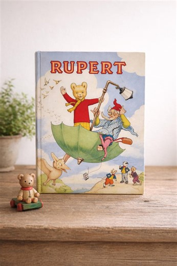 Vintage Rupert Bear Annual 1988 | Collectable Children's Book - Etsy