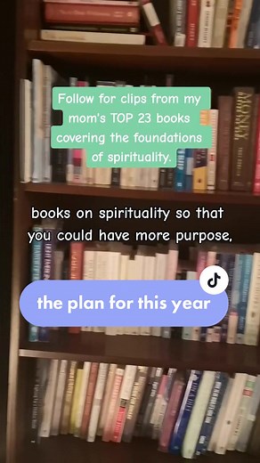 Follow along for readings and inspiration from these top recommended books on spirituality. Thanks mom for the 2023 reading list 📚💜 #spiritualtiktok #booktok #spiritualawakening #spiritual #spirituality #recommendedreading