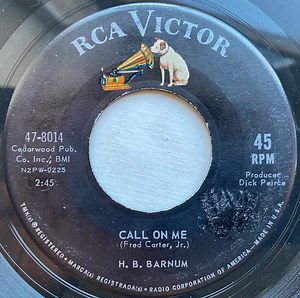 H.B. Barnum - Call On Me / Oh! My Achin' Back