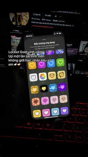 Các nàng có locketgold chưaaa dạ🤩💖 #locketgold #locket #locketwidget