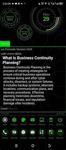 What is Business Continuity Planning?