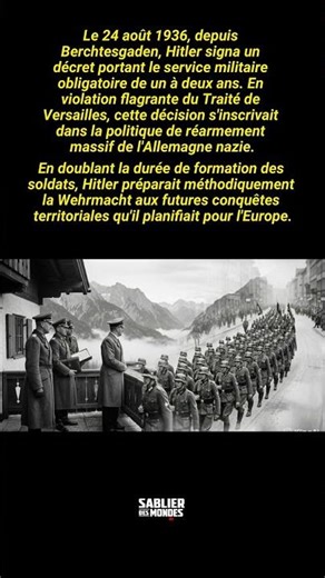 Quand Hitler a Brisé le Traité de Versailles #history #ww2 #shorts #hitler