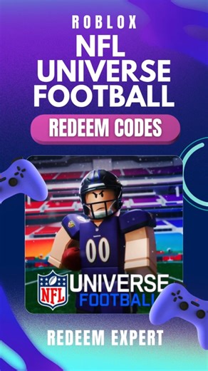 NFL Universe Football Codes | NFL Universe Football Redeem Codes #nfluniversefootball #robloxcodes