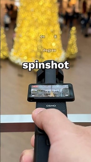 How to do a 180 degree spinshot on the Osmo Pocket 3 so easy!