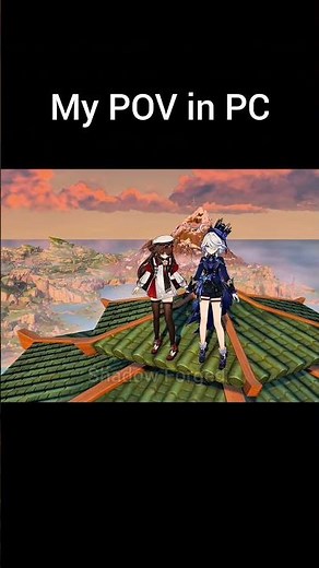 PC vs Mobile Graphics Comparison Genshin Impact #genshinimpact #hoyoverse