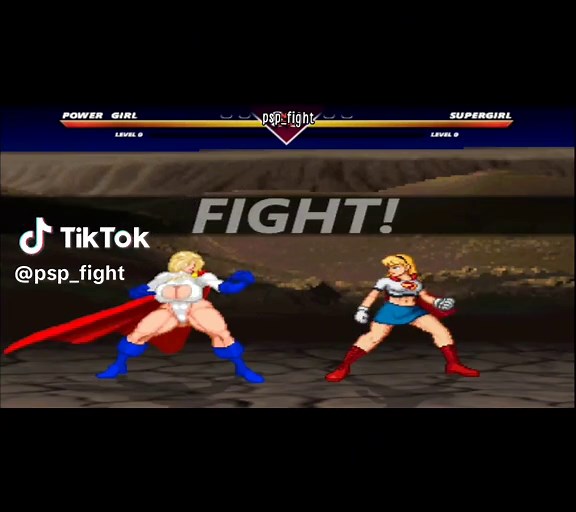 Mugen DC Pixel Game - PSP Fight