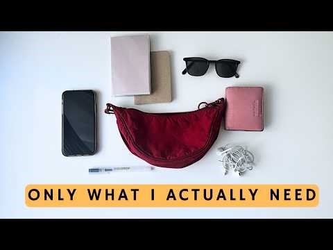 What’s In My Bag? Everyday Essentials, Notebooks & Little Things I Actually Use