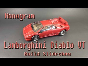 Monogram Lamborghini Diablo VT Build