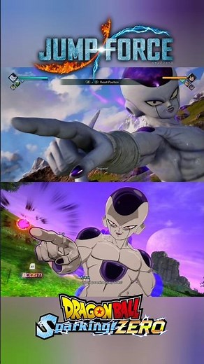 Frieza Death Beam Comparison | Sparking Zero VS Jump Force