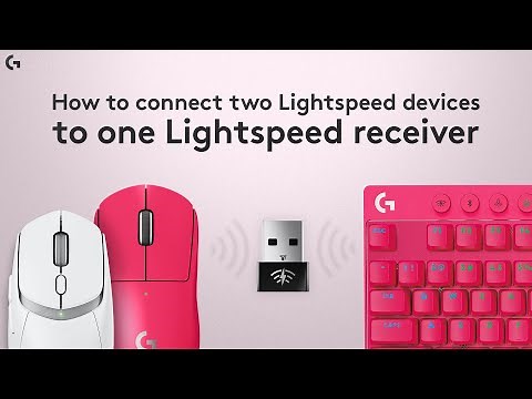 How to connect two LIGHTSPEED devices to one LIGHTSPEED receiver
