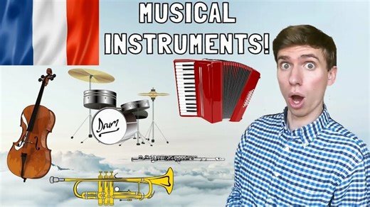 Musical Instruments French Music // Learn French for Kids