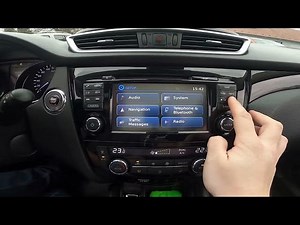 How to Enable or Disable Bluetooth in Car Radio in Nissan Qash...