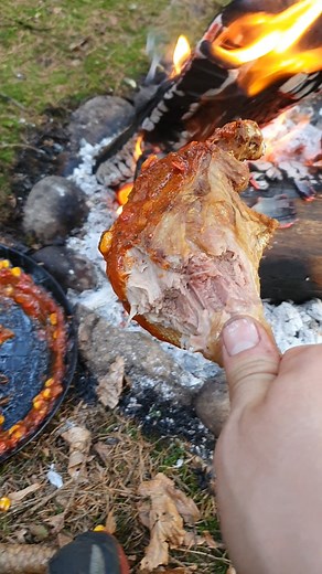 What do you dip your drumsticks into? 🍗 #firekitchen #asmr #outdoorcooking #chickendrumstick #recipe | Fire Kitchen