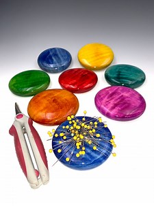 Wooden Magnetic Pin Cushion - Etsy