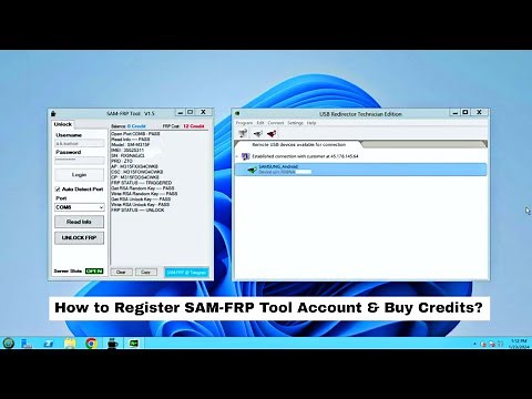 How to Register SAM-FRP Tool Account? || How to Buy Credits.? How to Download SAM-FRP Tool V1.5?