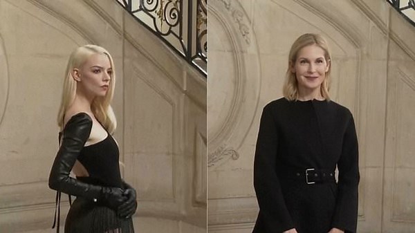 Kelly Rutherford and more at Dior Paris Fashion Week Show