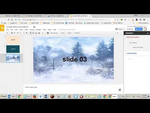 Google Slides - how to add transitions