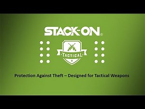 Stack-On Tactical Fire-resistant Gun Safe with electronic lock and Key-locking Security Cabinet