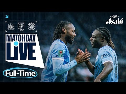 Semenyo & Cherki Score at St James Park! | Newcastle 0-2 City | Carabao Cup | Matchday Live!