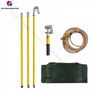 [Hot Item] Screw Type Grounding Clamp for DC Grounding Wire of Metro Track with Insulated Handle