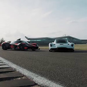 58K views · 3K reactions | NEWS: The Nordic Hall of the Heroes is open for business – Aston Martin Valkyrie and Valhalla take flight. Both ground breaking models – born from the collaboration with Red Bull Advanced Technologies - have been put through their paces at our official development facility at Silverstone by High Performance Test Driver, Chris Goodwin. | Aston Martin | Facebook