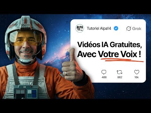 Comment créer une Vidéo IA Gratuite avec Sa Voix ? (Tuto Complet)