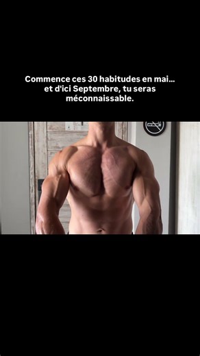 30 habitudes pour devenir inaretable 🔥 #calisthenics #motivation