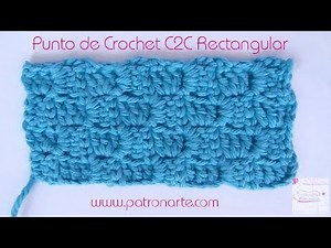 Crochet Rectangular C2C Stitch