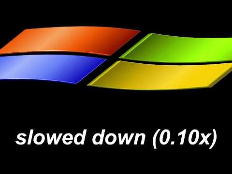 windows xp startup sound variations in less than 4 minutes