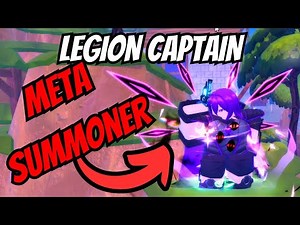 OP Exclusive Summoner Unit Legion Captain Showcase [ Anime Defenders ] Roblox
