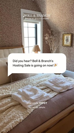 2.2K views | KNOCK KNOCK__The Hosting Sale has arrived: take 20% off inviting essentials made for guest-ready spaces. From buttery soft sheets to plush layers, these finishing touches will make everyone feel extraordinary. Use code HOST on orders $299+. See site for details & exclusions. | Boll & Branch | Facebook