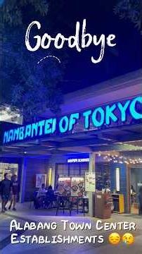 Restaurants in Alabang Town Center to close down this July 2026