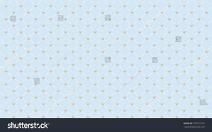 Blue Seamless Pattern Golden Crown Classic Stock Vector (Royalty Free) 792751045 | Shutterstock