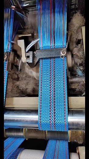 Textile Machine Operations: Weaving in Action