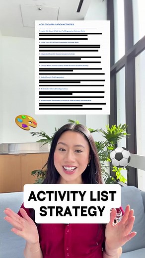 Writing Your Common App Activities List Effectively