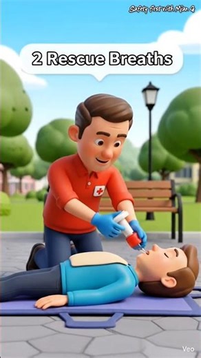 Unconscious in the Park 😱 | Learn CPR Step by Step | 3D Cartoon