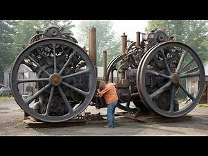 The 1933 Japanese Hot-Bulb Engine Still Fires Up. Vintage Diesel & Mechanical Heritage.