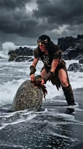 Coastal Hunting Behavior of Ancient Lizards