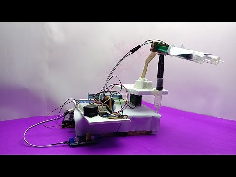 Hydraulic & Arduino Self-Defense Mechanism System | DIY Project 🔧🚨⚡