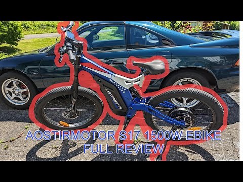 The Best E-Bike Ever?! 1500w Aostirmotor S17 ebike - Review