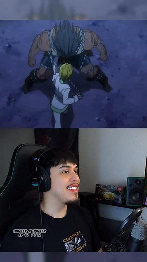 Kurapika crash out reaction. Kurapika vs Uvo reaction. Anime reaction guy. Best reaction to anime. #hxh #animereaction #atseku #atsekureacts #creatorsearchinsights | atseku