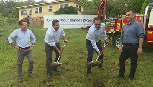 HISTORIC DAY FOR COFFS HARBOUR AS BYPASS CONSTRUCTION BEGINS - NBN News