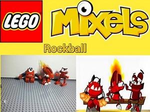 Lego Mixels - Rockball (stop motion)
