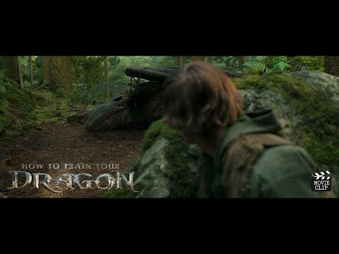 Hiccup Traps Toothless | First Encounter Scene | How to Train Your Dragon (2025) [Movie Clip]